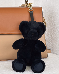 Брелок Мишка черного цвета от бренда Doudou et Compagnie