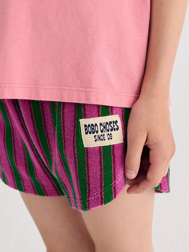 Шорты Striped terry от бренда Bobo Choses