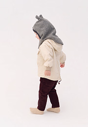 Шапка-шлем Hippo grey от бренда Peppihat