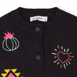 Кардиган Navy с принтами от бренда Billieblush