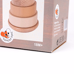 Пирамидка Мишка Марсель от бренда Egmont Toys