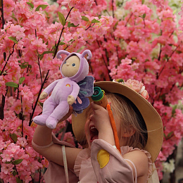 Кукла мягкая Betty Butterfly - Purple от бренда Olli Ella