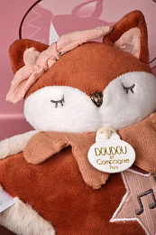 Лиса персикового цвета от бренда Doudou et Compagnie
