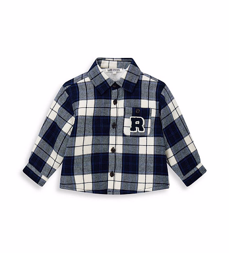 Рубашка в клетку Navy от бренда Original Marines