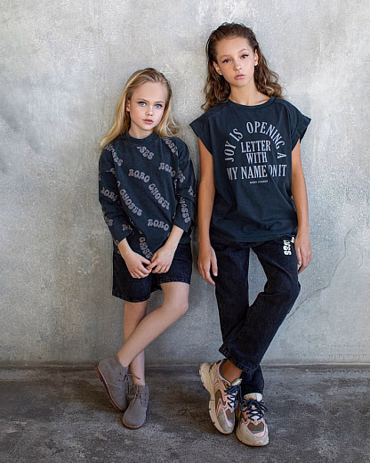 Джинсы Wavy Bobo от бренда Bobo Choses