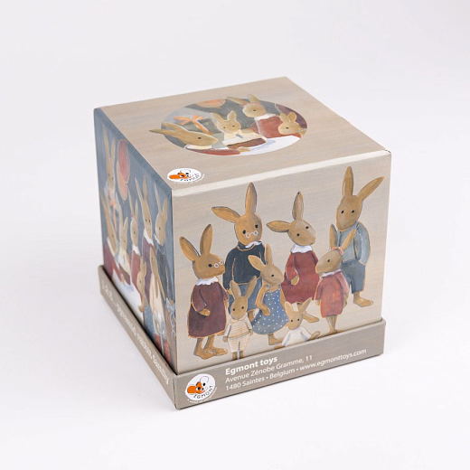 Кубики со счетом "Семья кроликов" от бренда Egmont Toys
