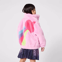 Шуба Rainbow Heart от бренда Billieblush