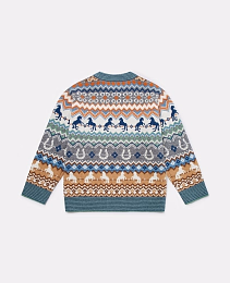 Джемпер Festive Multicolor Wool от бренда Stella McCartney kids