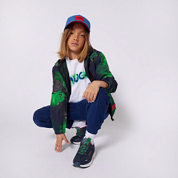 Кроссовки Navy-Green от бренда HUGO