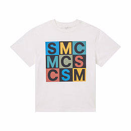 Футболка SMС Graphic Milk от бренда Stella McCartney kids Молочный