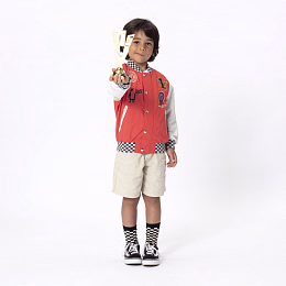 Бомбер WHITE WORM cayenne red от бренда Gosoaky