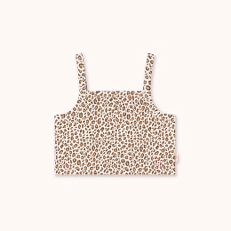 Топ Leopard print от бренда Tinycottons