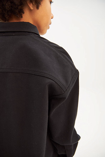 Рубашка DENIM Black от бренда Liqlo