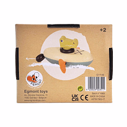 Лодка заводная с крокодилом от бренда Egmont Toys