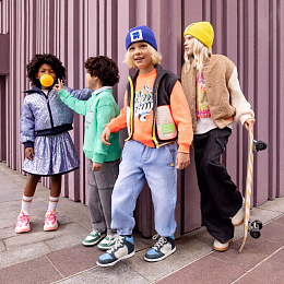 Кроссовки Silver-Fuchsia от бренда Billieblush