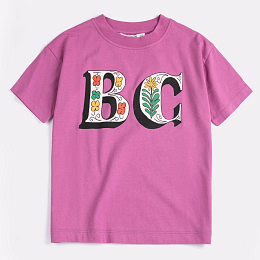 Футболка Spring Letters от бренда Bobo Choses Розовый