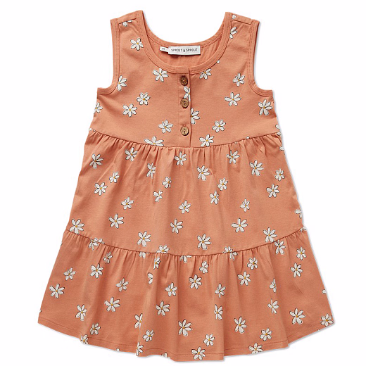 Платье Daisies Print от бренда Sproet & Sprout