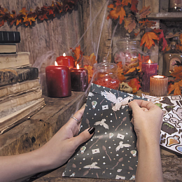 Наклейки Гарри Поттер 40 шт от бренда Tim & Puce Factory