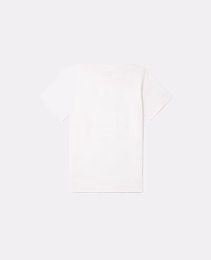 Футболка Frog and Lettering от бренда Stella McCartney kids Молочный
