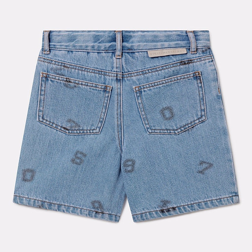 Шорты Numbers Print от бренда Stella McCartney kids