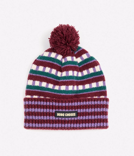 Шапка jacquard от бренда Bobo Choses