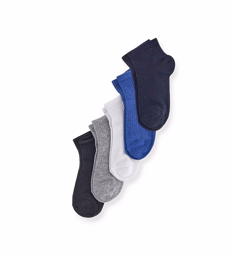 Носки 5 пар разноцветных в рубчик от бренда Original Marines