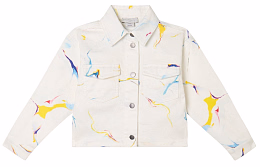 Куртка Tie-Dye Graphic от бренда Stella McCartney kids