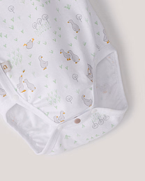 Набор боди кимоно 3 шт в розовом цвете и с принтом от бренда Anna Leon