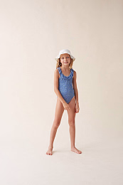 Панама нежно-желтого цвета от бренда Tinycottons