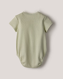 Набор боди из фактурной ткани с коротким рукавом от бренда Anna Leon