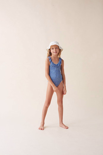 Панама нежно-желтого цвета от бренда Tinycottons