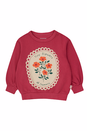 Свитшот TINY FLOWERS от бренда Tinycottons