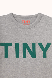 Футболка COLOR BLOCK от бренда Tinycottons Серый