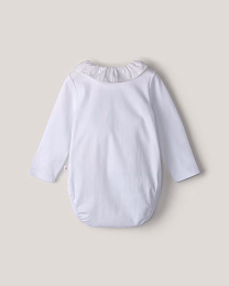 Набор боди с воротником розового и белого цвета от бренда Anna Leon