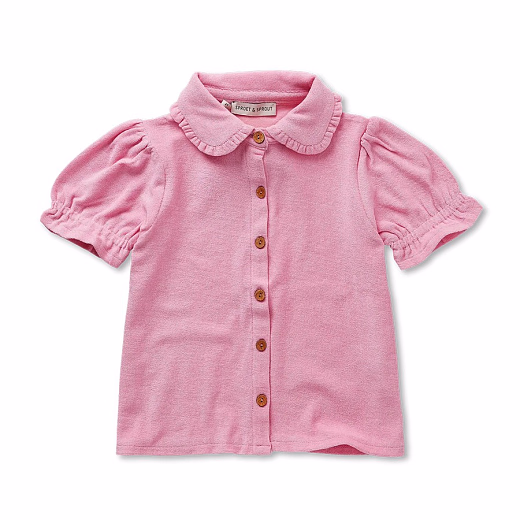 Блузка Ruffle pink от бренда Sproet & Sprout