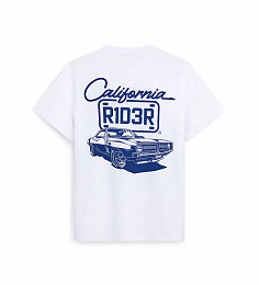 Футболка California R1D3R от бренда Original Marines Белый