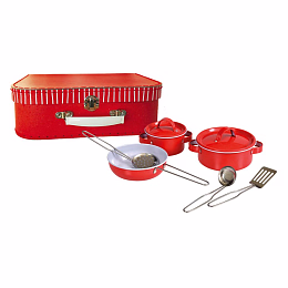 Набор посуды в чемоданчике от бренда Egmont Toys
