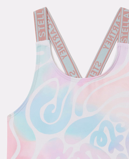 Купальник Tie-Dye Graphic от бренда Stella McCartney kids