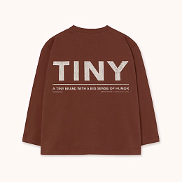 Лонгслив Tiny Brown от бренда Tinycottons