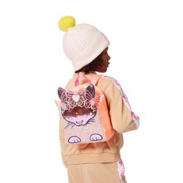 Спортивные штаны Beige с пайетками от бренда Billieblush