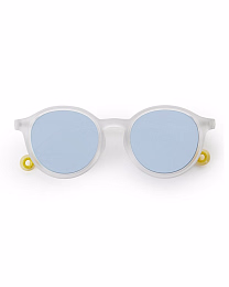 Очки JUNIOR Oval Sunglasses-Classic Olivio-Jellyfish White от бренда Olivio and Co