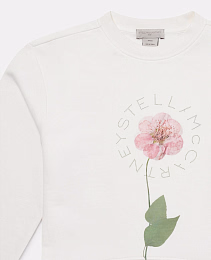 Свитшот Flower Graphic от бренда Stella McCartney kids