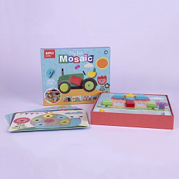 Моя первая деревянная мозаика от бренда Apli Kids