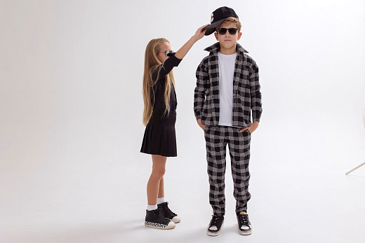 Рубашка и брюки KLETKA от бренда Liqlo