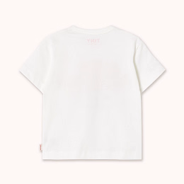 Футболка YELLOW HAT от бренда Tinycottons Белый