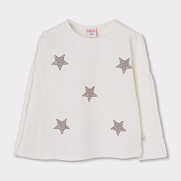Лонгслив Silver Stars от бренда Boboli