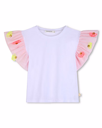 Футболка Balloon-sleeve от бренда Billieblush Белый