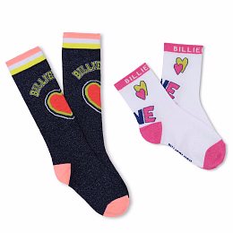 Носки 2 пары Hearts от бренда Billieblush