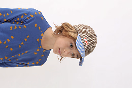 Лонгслив STARS BLUE от бренда Tinycottons