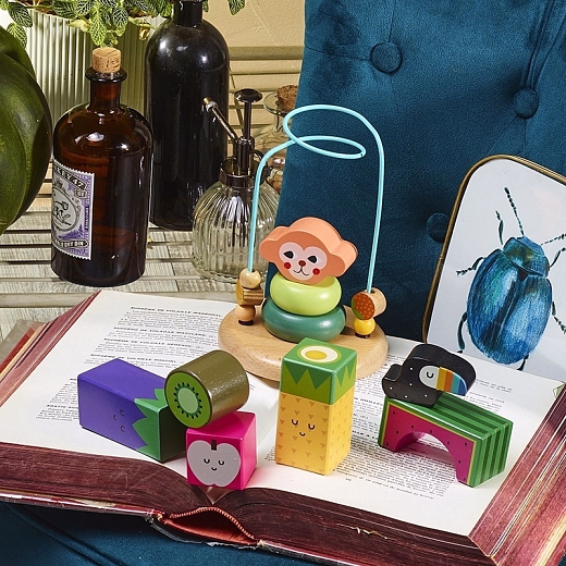 Пирамидка-лабиринт Обезьянка от бренда Vilac